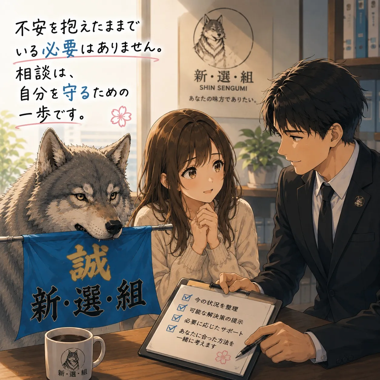 「相談だけでも大丈夫ですか?」
