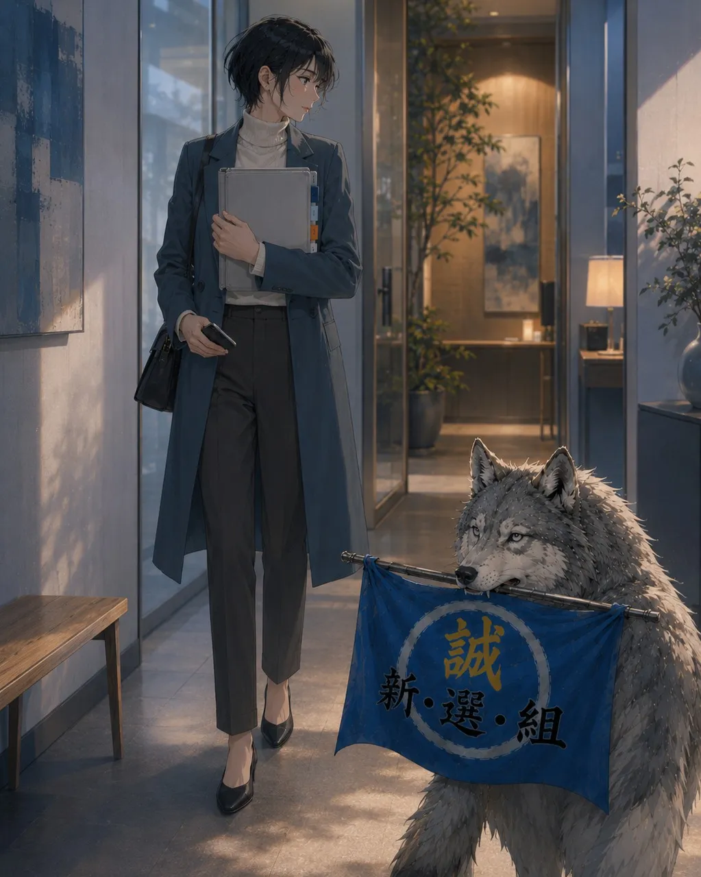 こんにちは！新・選・組 警備探偵事務所です🐺