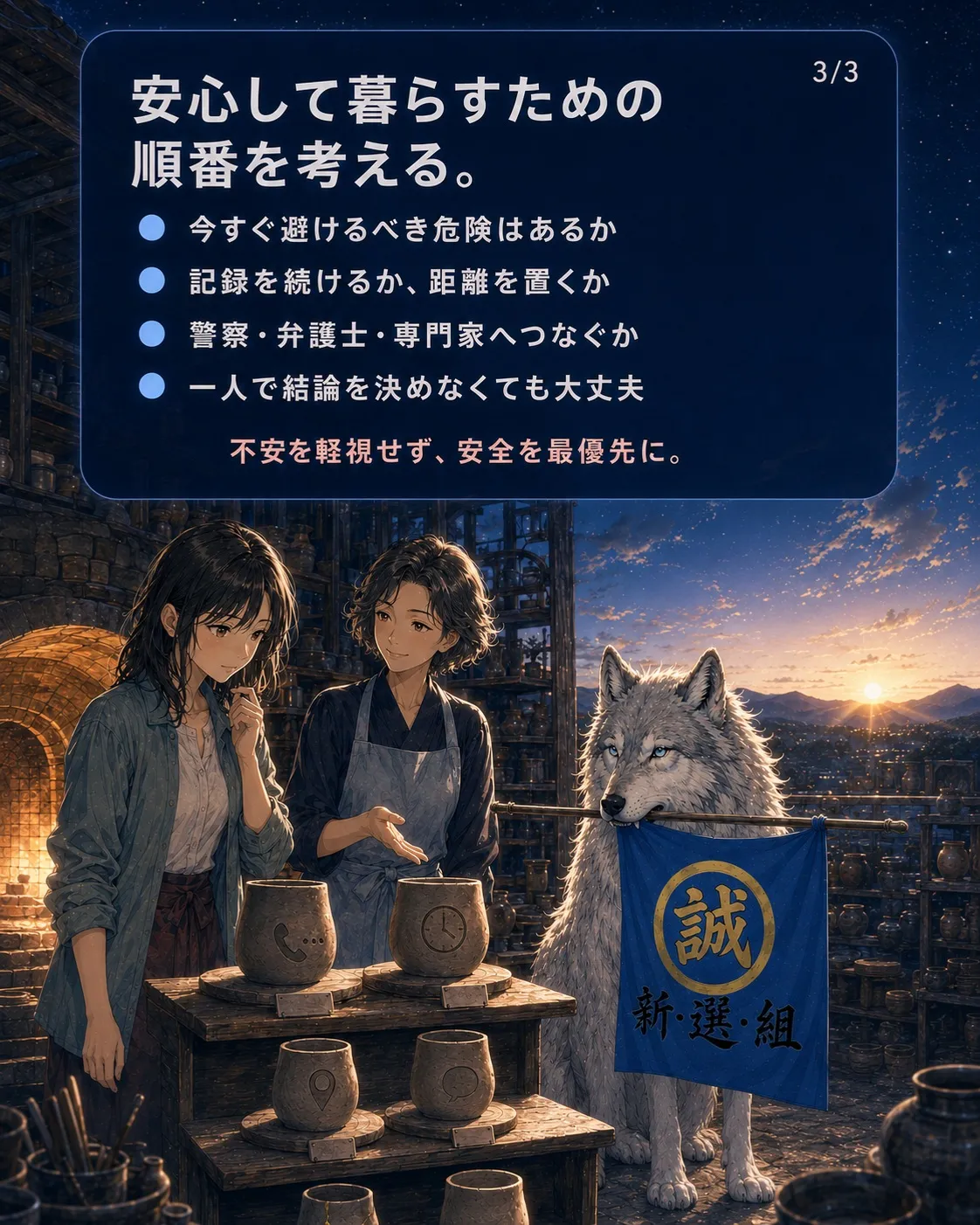 心の声、聞かせてください。